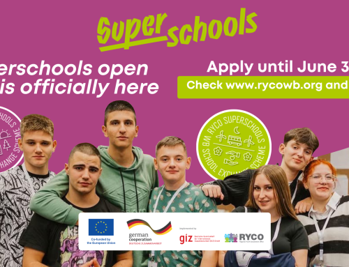 RYCO:  Prijavite se za program „Superškole“ do 30. juna!