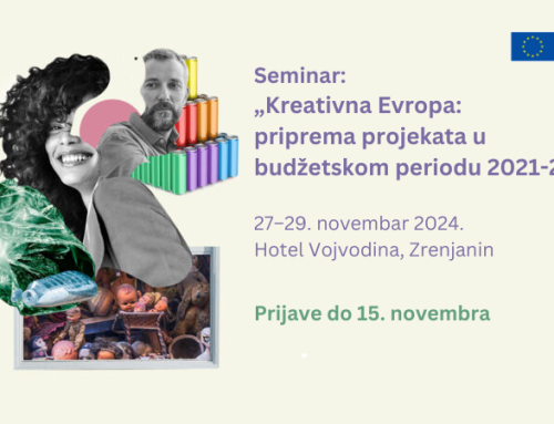 Seminar Kreativne Evrope: naučite kako da pripremite i realizujete projekat!