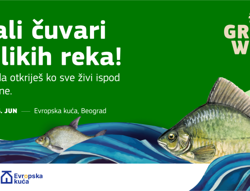 Mali čuvari velikih reka: Otvaranje akvarijuma i radionica za osnovce u Evropskoj kući