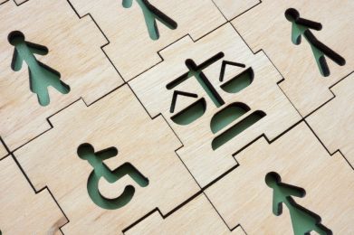 Equal,Rights,And,Inclusion,Concept.,Puzzle,With,Disable,Person,And