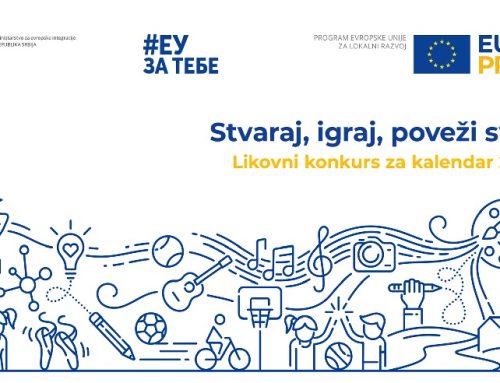 Otvoren likovni konkurs za kalendar EU PRO Plus za 2026: Stvaraj, igraj, poveži svet!