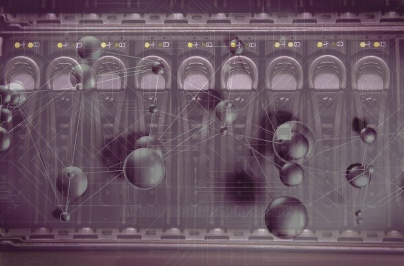 Displaying,Central,Console,Faders,With,Led,Lights,In,Digital,Interface,