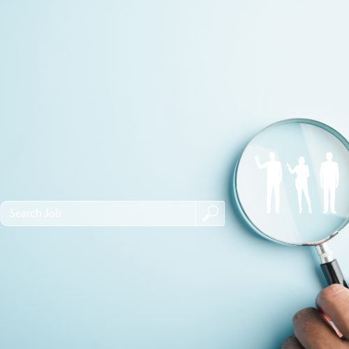 Magnifying,Glass,Revealing,Job,Search,Concept,,Emphasizing,The,Importance,Of