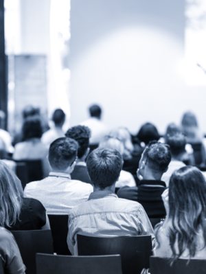 Speaker,Giving,A,Talk,In,Conference,Hall,At,Business,Event.